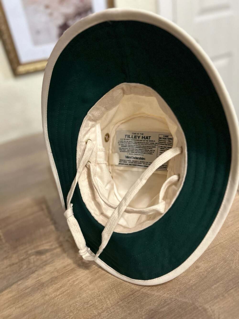 VTG Tilley Lightweight Airflo LT5 Hat Sun Fishing Outdoor Safari Hiking Sz 7 1/4